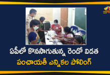 AP Second Phase Panchayat Elections Polling Started,Mango News,Mango News Telugu,Andhra Pradesh Panchayat Election 2021 LIVE: Phase-2 polling underway counting of votes to begin at 4PM,AP Panchayat elections 2021: Second phase of polling started peacefully,AP Panchayat elections 2021: Polling for second phase grama panchayat elections begins 20% polling registered,Second Phase Of AP Panchayat Polls Underway
