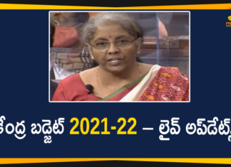 Union Budget - 2021-22 Live Updates