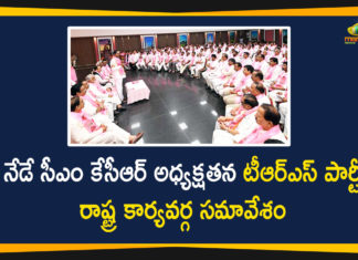 నేడే సీఎం కేసీఆర్ అధ్యక్షతన టీఆర్ఎస్ పార్టీ రాష్ట్ర కార్యవర్గ సమావేశం CM KCR will Chair TRS Party State Executive Committee meeting, KCR Review Meeting, KCR to chair TRS State Executive Committee meeting, KCR TRS Party Meeting, Mango News, telangana, Telangana Budget, Telangana CM, Telangana CM Chairs Meeting, Telangana CM KCR, Telangana News, TRS Party Meeting, TRS Party State Executive Committee meeting, TRS State Executive Committee, TRS State Executive Committee meeting, Union Budget