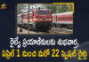 Central Railway, Indian Railway, Latest Indian Railway Updates, Mango News, SCR to restore 22 more special trains, South Central Railway, South Central Railway 9 special trains, South Central Railway 9 special trains List, South Central Railway lists 9 special passenger trains, South Central Railway releases list of 9 special trains, South Central Railway will Restore 22 More Special Trains, Southern Railways to restart more train services, special trains