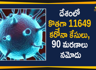 Covid-19 in India: 11649 New Corona Cases And 90 Deaths Reported in Last 24 Hours