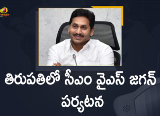 AP CM YS Jagan, Ap Cm Ys Jagan Latest News, AP CM YS Jagan will Tour in Tirupati, AP CM YS Jagan will Tour in Tirupati Today, Darshans in Tirumala Tirupati Temple, Jagan Mohan Reddy to visit Tirupati, Mango News, Tirumala Tirupati, YS Jagan will Tour in Tirupati, YS Jagan will Tour in Tirupati Today
