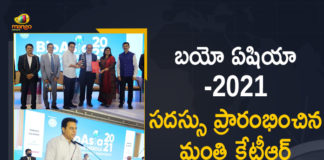 Minister KTR Inaugurates BioAsia-2021 Virtual Conference Today