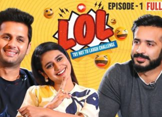 LOL,TRY NOT TO LAUGH CHALLENGE,Anchor Ravi,Nithiin,Priya Varrier,Check Movie,Check movie Team exclusive Interview,Exclusive Interviews,Challenge Videos,Telugu Latest Challenge Videos,Anchor Ravi Youtube Channel,Anchor Ravi New Videos,Anchor Ravi Latest Videos,Anchor Ravi Punches,Anchor Ravi Comedy videos,Check,Exclusive Telugu Interviews,Telugu Challenge Videos,Laughing Challenge,Laughing Videos,Fun,Priya Prakash Varrier,Nithin New Movie