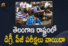 degree exams News, Degree PG exams in Telangana postponed, Degree PG Exams Postponed, Degree PG Exams Postponed In Telangana, Latest News on degree exams, Mango News, Telangana All UG PG Semester Exams Are postponed, Telangana Degree PG Exams Postponed, Telangana Degree PG Exams Postponed 2021, Telangana Exams Postponed