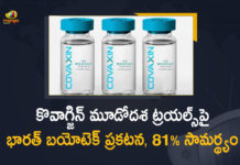 Bharat Biotech, Bharat Biotech Announced Covaxin, Bharat Biotech Announced Covaxin Shows Interim Vaccine, Bharat Biotech Announced Covaxin Shows Interim Vaccine Efficacy of 81%, Bharat Biotech Covaxin, Bharat Biotech Covaxin Clinical Trials, Bharat Biotech Covaxin Vaccine Distribution, Covaxin Phase 3 Clinical Trials, Covaxin Shows Interim Vaccine Efficacy of 81%, Covaxin Shows Interim Vaccine Efficacy of 81% in Phase 3 Clinical Trials, Mango News