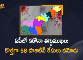 ఏపీలో కొత్తగా 58 కరోనా పాజిటివ్ కేసులు, 51 రికవరీలు నమోదు Andhra Pradesh, Andhra Pradesh COVID-19 Daily Bulletin, Andhra Pradesh Department of Health, ap coronavirus cases today, ap coronavirus cases total, ap coronavirus updates district wise, AP COVID 19 Cases, AP Total Positive Cases, COVID-19, COVID-19 Daily Bulletin, Total Corona Cases In AP,mango news