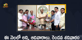 CS Meeting with Registration and Stamps Department Employees, CS Somesh Kumar, CS Somesh Kumar Meeting, CS Somesh Kumar Meeting with Registration and Stamps Department Employees Association, Registration and Stamps Department Employees, Registration and Stamps Department Employees Association