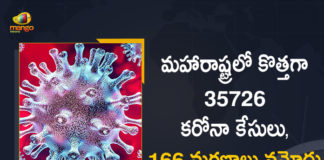 Maharashtra Reports 35726 New Covid-19 Cases and 166 Deaths in Last 24 hours