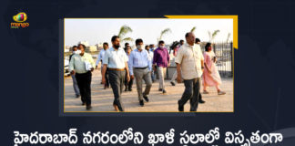 Chief Secretary Somesh Kumar, CS reviews implementation of Haritha Haram, Greenery Plantation, Greenery Plantation In Telangana, Mango News, Mango News Telugu, massive green drive, Somesh Kumar, Somesh Kumar Visited Various Places for Greenery Plantation, Telangana CS, Telangana CS Somesh Kumar, Telangana CS Somesh Kumar for massive green drive