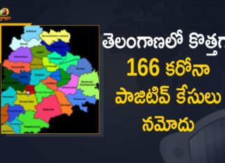 తెలంగాణలో కొత్తగా 166 కరోనా పాజిటివ్ కేసులు నమోదు Coronavirus, COVID-19, Covid-19 Updates in Telangana, telangana corona district wise cases, telangana coronavirus cases district wise, telangana coronavirus cases today, telangana coronavirus cases today district wise, telangana coronavirus district wise, telangana coronavirus district wise List, Telangana Coronavirus News, telangana covid cases today bulletin, telangana covid cases today list,mango news