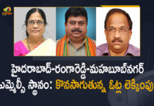 Hyderabad, Mahabubnagar, Mango News, MLC Election Second Preference Votes Counting, Rangareddy, Telangana Graduates MLC Elections Counting, Telangana Graduates MLC Elections Results, Telangana Graduates MLC Elections Results Live Updates, Telangana MLC Elections, Telangana MLC Elections 2021, Telangana MLC Elections 2021 Results, Telangana MLC Elections Counting, Telangana MLC Elections Results, Telangana MLC Elections Results Live Updates