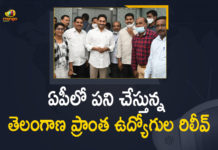 AP CM agrees to relieve 711 Telangana employees, AP CM YS Jagan Relieves Telangana Native Staff, AP govt relieves 711 Telangana native staff, CM YS Jagan, CM YS Jagan Gives Orders over Relieving of Telangana Employees, Jagan permits relieving of Telangana staff, Mango News, Relieving of Telangana Employees, Relieving of Telangana Employees who Were working in AP, YS Jagan Gives Orders over Relieving of Telangana Employees who Were working in AP, YS Jagan responds to Telangana employees transfer