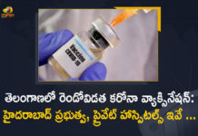 Corona Vaccination Drive, Corona Vaccination Programme, coronavirus vaccine distribution, COVID 19 Vaccine, Covid Vaccination, Covid vaccination in India, Covid-19 Vaccination Distribution, Covid-19 Vaccination Drive, Covid-19 Vaccine Distribution, Mango News, Second Phase Corona Vaccination News, Second Phase Corona Vaccination Started, Second Phase Corona Vaccination Started in Telangana, telangana, Telangana Second Phase Corona Vaccination