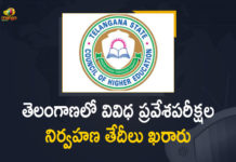 EDET Entrance Exam, ICET Entrance Exams Date, Mango News, TSCHE, TSCHE Announces EDET Entrance Exams Dates, TSCHE Announces ICET Entrance Exams Dates, TSCHE Announces LAWCET Entrance Exams Dates, TSCHE announces revised exam dates, TSCHE Entrance Exams Dates