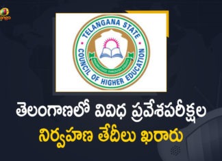 EDET Entrance Exam, ICET Entrance Exams Date, Mango News, TSCHE, TSCHE Announces EDET Entrance Exams Dates, TSCHE Announces ICET Entrance Exams Dates, TSCHE Announces LAWCET Entrance Exams Dates, TSCHE announces revised exam dates, TSCHE Entrance Exams Dates