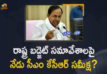CM KCR Likely to held Review Meeting over Budget Session Today