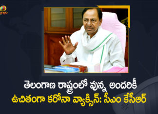 coronavirus vaccine distribution, COVID 19 Vaccine, Covid Vaccination, Covid vaccine for all above 18 yrs, Covid-19 Vaccine Distribution, Covid-19 Vaccine Distribution News, Covid-19 Vaccine Distribution updates, Distribution For Covid-19 Vaccine, Free Covid Vaccine to People Above 18 Years of Age, India Covid Vaccination, Mango News, Telangana Govt Decides to Give Free Corona Vaccine, Telangana Govt Decides to Give Free Corona Vaccine to All People, Telangana Govt Decides to Give Free Corona Vaccine to All People Lived in the State, Vaccine Distribution