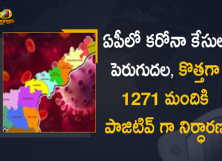 ఏపీలో కరోనా : కొత్తగా 1271 పాజిటివ్ కేసులు, 464 రికవరీలు నమోదు Andhra Pradesh, Andhra Pradesh COVID-19 Daily Bulletin, Andhra Pradesh Department of Health, ap coronavirus cases today, ap coronavirus cases total, ap coronavirus updates district wise, AP COVID 19 Cases, AP Total Positive Cases, COVID-19, COVID-19 Daily Bulletin, Total Corona Cases In AP,mango news