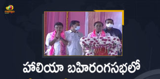 CM KCR Speech in Public Meeting at Haliya, Nagarjuna Sagar