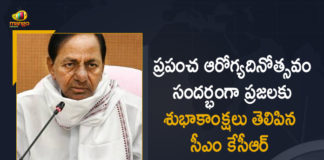 2021 World Health Day, Basthi Dawakhana, Basthi Dawakhana of Hyderabad, Basthi Dawakhana Telangana, CM KCR, CM KCR extends greetings on World Health Day, CM KCR Extends Wishes to People in the State on the Occasion of World Health Day, CM KCR extends World Health Day greetings, KCR Extends Wishes to People in the State, Mango News, New Basthi Dawakhanas, World Health Day, World Health Day 2021
