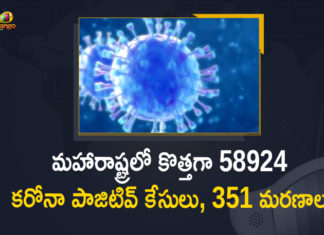 Covid-19 in Maharashtra: 58924 New Positive Cases and 351 Deaths Reported in Last 24 hours,Mango News,Mango News Telugu,Maharashtra Reports 58924 New Positive Cases and 351 Deaths in Last 24 hours,Maharashtra Reports,Maharashtra,Corona Positive Cases in Maharashtra,Maharashtra Corona,Maharashtra Corona Cases,Maharashtra Corona Deaths,Maharashtra Corona Positive Cases,Maharashtra Coronavirus,Maharashtra Coronavirus Positive Cases,Maharashtra Coronavirus Updates,Maharashtra COVID 19,Maharashtra New Covid-19 Cases,Maharashtra Deaths Reports,Maharashtra Covid-19 Updates,Maharashtra Reports 58924 New Positive Cases,Maharashtra Latest Reports