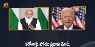 Corona Crisis, Discussed Evolving COVID situation in Both Countries, Mango News, PM Modi, PM Modi Biden discuss COVID-19 situation, PM Modi discusses Covid-19 situation, PM Modi Joe Biden Discussed Evolving COVID situation in Both Countries, PM Modi Joe Biden Speak over Phone, PM Modi says had fruitful conversation with Joe Biden, PM Modi talks with US President Joe Biden, President Biden phones PM Modi to discuss Covid, US President Joe Biden