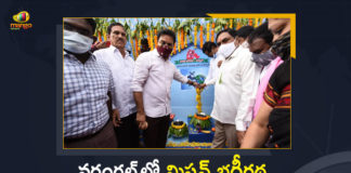 Drink Bhagiratha water for better health, KTR Started Mission Bhagiratha Water Tank in Warangal, Mango News, Minister KTR, Minister KTR Started Mission Bhagiratha Water Tank in Warangal, Mission Bhagiratha, mission bhagiratha in telangana, Mission Bhagiratha in Warangal, Mission Bhagiratha tank, mission bhagiratha telangana, Mission Bhagiratha Water, Mission Bhagiratha Water Tank, Mission Bhagiratha Water Tank in Warangal, Warangal