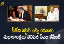 CM KCR Congratulated Justice NV Ramana on Swearing in as the 48th Chief Justice of India, 48th Chief Justice of India, Justice NV Ramana, Justice NV Ramana Sworn, Justice NV Ramana Sworn In as 48th Chief Justice of India, Justice NV Ramana sworn in as Chief Justice of India, Justice NV Ramana sworn in as India, Justice NV Ramana Sworn In As New Chief Justice, Justice NV Ramana sworn in as the 48th Chief Justice of India, Justice NV Ramana Takes Oath As 48th Chief Justice Of India, Mango News, New CJI, NV Ramana Sworn In as 48th Chief Justice of India