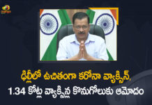 coronavirus vaccine distribution, COVID 19 Vaccine, Covid Vaccination, Covid vaccination in India, Covid-19 Vaccination Distribution, Covid-19 Vaccine Distribution, Covid-19 Vaccine Distribution News, Delhi Corona Vaccine, Delhi Govt, Delhi Govt Dicides to Give Free Corona Vaccine, Delhi Govt Dicides to Give Free Corona Vaccine to All People, Delhi Govt Dicides to Give Free Corona Vaccine to All People Above 18 Years, India Covid Vaccination, Mango News, Vaccine Distribution