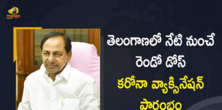 CM KCR Instructed Officials to Start the Second Dose Covid Vaccination Programme, COVID-19, Covid-19 Vaccine Distribution, Covid-19 Vaccine Distribution News, Covid-19 Vaccine Distribution updates, Distribution For Covid-19 Vaccine, India Covid Vaccination, KCR Instructed Officials to Start the Second Dose Covid Vaccination, Mango News, Second Dose Covid Vaccination Programme, Telangana govt to resume second dose vaccination, Telangana to resume second dose of vaccination, Telangana to resume second dose of vaccination from today, Telangana to take up second dose of vaccination, Vaccination to resume today, Vaccine Distribution