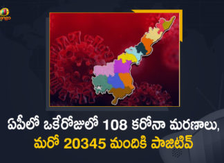 AP Corona Updates : 20345 New Positive Cases, 108 Deaths Reported Today,Andhra Pradesh,Andhra Pradesh COVID-19 Daily Bulletin,Andhra Pradesh Department of Health,AP Corona Latest Updates,AP Corona Updates,Ap Coronavirus Cases Today,Ap Coronavirus Cases Total,ap coronavirus updates district wise,AP COVID 19 Cases,AP COVID-19 Reports,AP Total Positive Cases,COVID-19,COVID-19 Daily Bulletin,Total Corona Cases In AP,Total Positive Cases In AP,AP COVID-19 20345 New Positive Cases,COVID-19 New Positive Case,AP COVID-19 Latest Reports,AP COVID-19 Updates Today,Mango News,Mango News Telugu,Covid-19 in AP,Andhra Pradesh COVID-19 20345 New Positive Cases,AP Deaths Reports