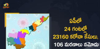 AP Corona Updates : 23160 New Positive Cases, 106 Deaths Reported Today,Andhra Pradesh,Andhra Pradesh COVID-19 Daily Bulletin,Andhra Pradesh Department of Health,AP Corona Latest Updates,AP Corona Updates,Ap Coronavirus Cases Today,Ap Coronavirus Cases Total,ap coronavirus updates district wise,AP COVID 19 Cases,AP COVID-19 Reports,AP Total Positive Cases,COVID-19,COVID-19 Daily Bulletin,Total Corona Cases In AP,Total Positive Cases In AP,AP COVID-19 23160 New Positive Cases,COVID-19 New Positive Case,AP COVID-19 Latest Reports,AP COVID-19 Updates Today,Mango News,Mango News Telugu,Covid-19 in AP,Andhra Pradesh COVID-19 23160 New Positive Cases,AP Deaths Reports