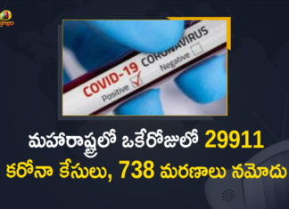 Covid-19 in Maharashtra: 29961 New Positive Cases and 738 Deaths Reported in Last 24 hours,Maharashtra Covid-19 Positive Cases Update,Mango News,Mango News Telugu,Maharashtra Reports 29961 New Positive Cases and 738 Deaths,Maharashtra Reports,Maharashtra,Corona Positive Cases in Maharashtra,Maharashtra Corona,Maharashtra Corona Cases,Maharashtra Corona Deaths,Maharashtra Corona Positive Cases,Maharashtra Coronavirus,Maharashtra Coronavirus Positive Cases,Maharashtra Coronavirus Updates,Maharashtra COVID 19,Maharashtra New Covid-19 Cases,Maharashtra Deaths Reports,Maharashtra Covid-19 Updates,Maharashtra Reports 29961 New Positive Cases,Maharashtra Latest Reports,Maharashtra Coronavirus Update,Covid-19 in Maharashtra