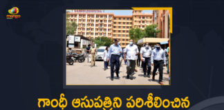 Telangana CS Somesh Kumar Visited Gandhi Hospital Today,Mango News,Mango News Telugu,Telangana CS Somesh Kumar,CS Somesh Kumar,Somesh Kumar,Telangana CS Somesh Kumar Latest News,CS Somesh Kumar News,CS Somesh Kumar Live,CS Somesh Kumar Live Updates,CS Somesh Kumar Pressmeet,CS Somesh Kumar Speech,CS Somesh Kumar Visited Gandhi Hospital Today,Gandhi Hospital,Telangana Gandhi Hospital,Telangana,Telangana News,Telangana CS Somesh Kumar inspects Gandhi Hospital,Hyderabad,Chief Secretary Somesh Kumar Visits Gandhi Hospital,Telangana CS Visits Gandhi Hospital,New COVID ward At Gandhi hospital,Covid-19,Coronavirus,Covid-19 In Telangana,Telangana CS Visited Gandhi Hospital