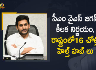 16 health hubs in AP, 16 health hubs to come up in next three years, Andhra Pradesh CM plans to set up 16 health hubs, Andhra Pradesh plans health hubs, Andhra Pradesh plans health hubs to promote healthcare, Andhra Pradesh to have 16 health hubs, AP Govt Set Up Health Hubs, CM mulls health hubs in all districts, CM YS Jagan Mohan Reddy moots 16 health hubs, CM YS Jagan Orders Officials to Make Policy for Establishment of 16 Health Hubs, CM YS Jagan Orders Officials to Make Policy for Establishment of 16 Health Hubs in the State, Jagan moots 16 health hubs in State, Mango News, Policy for Establishment of 16 Health Hubs in AP, Policy for Establishment of 16 Health Hubs in the State