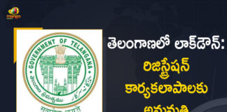 Cabinet Decided to Allow Registration of Lands, Cabinet Decided to Allow Registration of Lands Properties, Mango News, Registration Of Lands, telangana, Telangana cabinet announces slew of measures, Telangana Cabinet Key Decisions, Telangana cabinet takes key decisions, Telangana extends lockdown by 10 days, Telangana extends lockdown till June 9, Telangana govt extends statewide complete lockdown, Telangana Lockdown, Telangana Lockdown 3.0