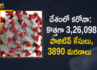 India Reports 326098 New Covid-19 Cases and 3890 Deaths in Last 24 Hours,Coronavirus Cases In India,Coronavirus In India,Coronavirus India Live Updates,Coronavirus Live Updates,Coronavirus Positive Cases List,COVID 19 Deaths,COVID-19,COVID-19 Cases in India,COVID-19 Daily Bulletin,Covid-19 In India,Covid-19 Latest Updates,COVID-19 New Live Updates,Covid-19 Positive Cases,India Coronavirus,India COVID 19,India Covid-19 Updates,Mango News,Mango News Telugu,India Covid-19 326098 Positive Cases,Coronavirus Update,Coronavirus Latest News Updates,India Records 326098 New Covid-19 Cases,India Reports over 326098 New Covid-19 Cases,Coronavirus Live Updates In India,Covid Cases In India,Coronavirus India Cases,Covid-19 Cases,Covid-19 Cases India,Coronavirus Pandemic,Coronavirus India Update,Coronavirus India,Covid 19 Update,India Covid 19 News,Covid-19 Update,Covid-19 India Updates,India Covid Cases,Covid 19 Cases News In India