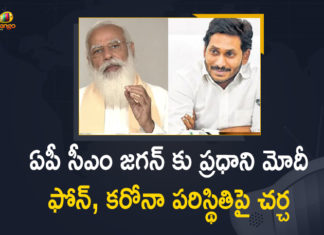 PM Narendra Modi Speaks to AP CM YS Jagan About Covid-19 Situation in the State,Andhra Pradesh,AP Corona Latest Updates,AP Corona Updates,Ap Coronavirus Cases Today,AP COVID-19 Reports,COVID-19,AP COVID-19 Latest Reports,Mango News,Mango News Telugu,Covid-19 in AP,PM Narendra Modi,PM Modi,PM Modi Live,PM Modi Live News,PM Modi Latest News,AP CM YS Jagan,CM YS Jagan,CM YS Jagan Latest News,CM YS Jagan Live,Covid-19 Situation in AP,PM Narendra Modi Speaks to AP CM YS Jagan,PM Modi Speaks to AP CM YS Jagan About Covid-19 Situation,PM Modi Speaks To Andhra CM YS Jagan About Covid-19 Situation In State,PM Modi speaks to Andhra CM YS Jagan,PM enquires about Covid situation in AP