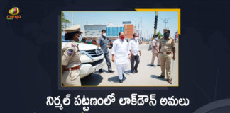 Telangana Minister Indira Reddy Inspects the Implementation of Lockdown,Mango News,Mango News Telugu,Telangana Minister Minister Indrakaran Reddy,Telangana Lockdown Update,Minister Indrakaran Reddy Sudden Lockdown Inspection In Nirmal,Minister Indrakaran Reddy Inspects Lockdown in Nirmal District,Minister Indrakaran Reddy Lockdown Inspection In Nirmal,Telangana News,Minister Indrakaran Reddy Lockdown Inspection,Minister Indrakaran Reddy,Indrakaran Reddy Latest News,Nirmal,Telangana Lockdown,Lockdown In Telangana,Nirmal Latest News,Nirmal News,Nirmal Lockdown,Telangana,Telangana Lockdown News,Telangana Lockdown Latest News,Corona Cases In Telangana