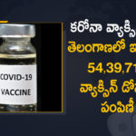 Covid Vaccination in Telangana : 54.39 Lakh Vaccine Doses have been Administered Till Now,Mango News,Mango News Telugu,Covid-19 Updates In Telangana,COVID-19,COVID-19 Latest Updates In Telangana,Telangana,Telangana Coronavirus Updates,Telangana COVID-19 Cases,COVID-19 Cases In Telangana,Telangana Corona Updates,COVID-19 In Telangana,Telangana COVID Latest,Covid Vaccination in Telangana,Telangana Covid Vaccination,Covid Vaccination,Covid Vaccine,54.39 Lakh Vaccine Doses have been Administered,54.39 Lakh Vaccine Doses,54.39 Lakh Doses Vaccinated In Telangana,Telangana Covid Vaccination News