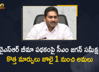AP CM YS Jagan held Review Meeting, AP CM YS Jagan Held Review Meeting on YSR Bhima Scheme, AP CM YS Jagan Review Meeting on YSR Bhima Scheme, AP Review Meeting on YSR Bhima Scheme, AP YSR Bhima Scheme, Mango News, Review Meeting on YSR Bhima Scheme, YSR Bhima Scheme, YSR Bhima Scheme In AP, YSR Bhima Scheme News, YSR Bhima Scheme Updates