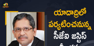 Chief Justice NV Ramana, Chief Justice of India Justice NV Ramana, Justice NV Ramana, Mango News, NV Ramana, NV Ramana To Visit Yadadri Temple, NV Ramana To Visit Yadadri Temple on June 14th, Supreme Court, Supreme Court Chief Justice, Supreme Court Chief Justice NV Ramana, Supreme Court Chief Justice NV Ramana To Visit Yadadri Temple, Supreme Court Chief Justice NV Ramana To Visit Yadadri Temple on June 14th, yadadri temple
