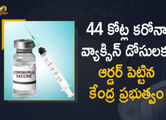 Another 44 crore Covid vaccines ordered, Centre places fresh orders for 44 crore doses of Covishield, Covid round-up: Centre orders 44 crore vaccine doses, COVID-19, Govt of India Placed Fresh Order for 44 Crores Covid Vaccine Doses, Govt places fresh order for 44 crore vaccines, Govt places orders for 44 crore doses of Covishield & Covaxin, India Order for 44 Crores Covid Vaccine Doses, Mango News, Modi govt places orders for 44 crore doses of Covishield, Order for 44 Crores Covid Vaccine Doses