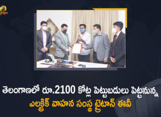 Electric Vehicle Company Triton EV, Electric Vehicle Manufacturing Company, Electric Vehicle Manufacturing Company Triton, Mango News, Triton, Triton Electric Vehicle to invest 2100 cr in Telangana, Triton EV to drive into Telangana, US Based Electric Vehicle Company Triton EV, US Based Electric Vehicle Company Triton EV will be Investing Rs 2100 Crores in Telangana, US-Based EV Company’s Big Investment in Telangana, USA’s Triton EV, USA’s Triton EV to set up Rs 2100 crore plant in Telangana