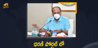 Chief Secretary holds a review meeting on Dharani portal, CS Somesh Kumar holds a meeting with Officials, Hyderabad CS holds meet on snags in Dharani portal, Mango News, Telangana Chief Secretary, Telangana Chief Secretary Somesh Kumar, Telangana CS directs officials to resolve grievances, Telangana CS Somesh Kumar, Telangana CS Somesh Kumar held Review over Dharani Portal, Telangana CS Somesh Kumar held Review over Dharani Portal with Officials