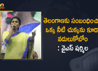 AP-TS Water Disputes, Krishna water dispute, Krishna Water Disputes Tribunal, Mango News, Sharmila ready to fight for T on water issues, Water Dispute Between Telangana and Andhra Pradesh, Water Disputes, water disputes between Andhra and Telangana, Water Disputes Between Telugu States, YS Sharmila, YS Sharmila Latest News, YS Sharmila Responds over Water Disputes, YS Sharmila Responds over Water Disputes Between Telugu States