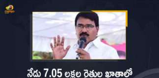 Funds for Rythu Bandhu Scheme, Mango News, Rs 1669.42 Crore has Transferred to Farmers Accounts in 2 Days, Rythu Bandhu, Rythu Bandhu Cheques, Rythu Bandhu Distribution, Rythu Bandhu Funds Distribution, Rythu Bandhu Latest News, Rythu Bandhu Scheme, Rythu Bandhu Scheme in Telangana, Rythu Bandhu Scheme Money, Rythu Bandhu Telangana, telangana agriculture minister, Telangana Agriculture Minister Niranjan Reddy, Telangana Rythu Bandhu, TRS Government