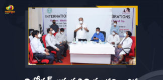 CS promises to strengthen infra in government hospitals, CS Somesh Kumar Visits Niloufer Hospital, Mango News, Somesh Kumar, Telangana CS, Telangana CS held a Video Conference, Telangana CS Somesh Kumar, Telangana CS Somesh Kumar Visited Niloufer, Telangana CS Somesh Kumar Visited Niloufer and MNJ Cancer Hospitals, Telangana CS visits MNJ cancer hospital