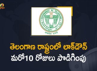 Lockdown Extension in Telangana, Lockdown in Telangana extended by 10 days, Mango News, Relaxation Time 6 AM To 6 PM, Telangana extends lockdown, Telangana Extends Lockdown For 10 More Days, Telangana Govt Decides to Continue Lockdown, Telangana Govt Decides to Continue Lockdown for Another 10 Days, Telangana govt extends Covid lockdown, Telangana govt extends Covid lockdown by 10 days, Telangana Govt Extends Lockdown, Telangana govt extends lockdown for 10 more days, Telangana Govt Extends Lockdown for Another 10 days, Telangana lockdown cabinet meeting